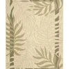 Safavieh Courtyard Cream And Green 4' X 5'7 Area Rug
