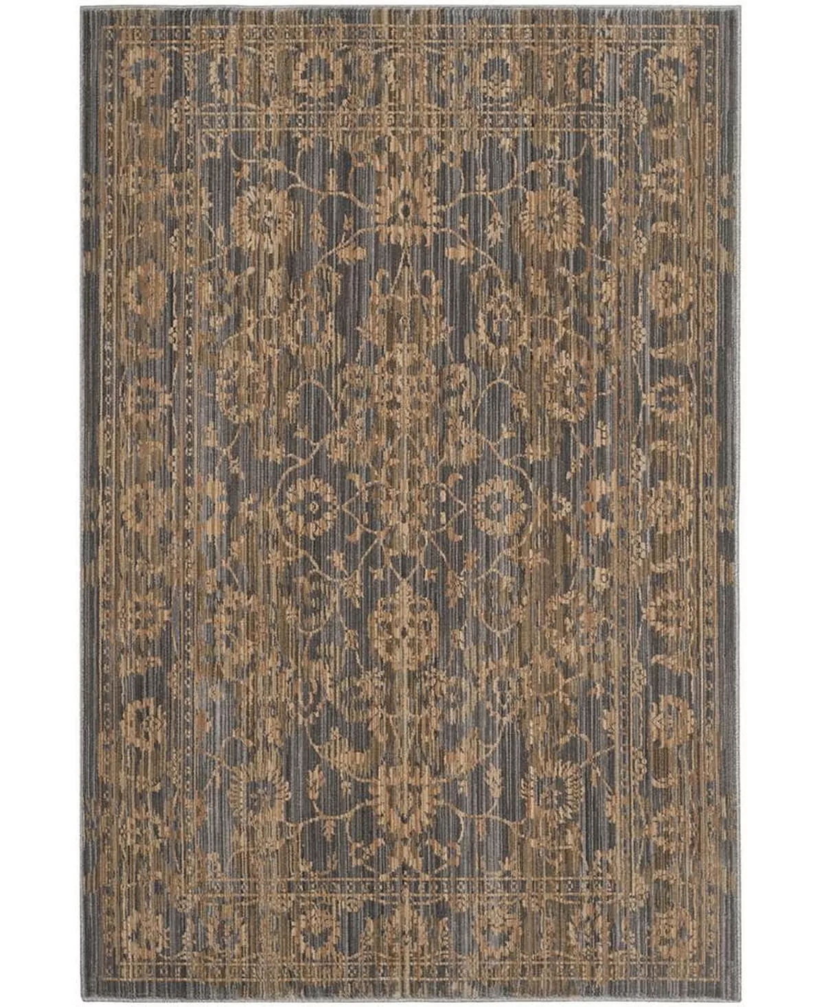 Safavieh Infinity Gray And Beige 8' X 10' Area Rug 4 Safavieh Infinity Gray And Beige 8' X 10' Area Rug - Image 2