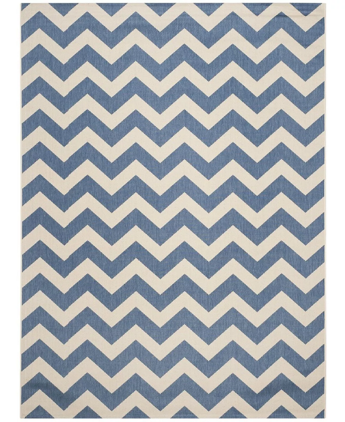 Safavieh Courtyard Blue And Beige 8' X 11' Sisal Weave Area Rug 6 Safavieh Courtyard Blue And Beige 8' X 11' Sisal Weave Area Rug - Image 4
