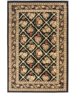 Safavieh Lyndhurst Black 4' X 6' Area Rug