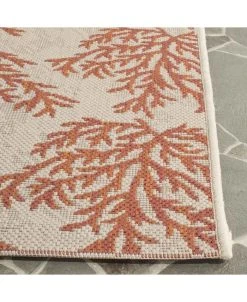 Safavieh Courtyard Beige And Terracotta 2'3 X 8' Sisal Weave Runner Area Rug -Chic Home Store 11985396 fpx