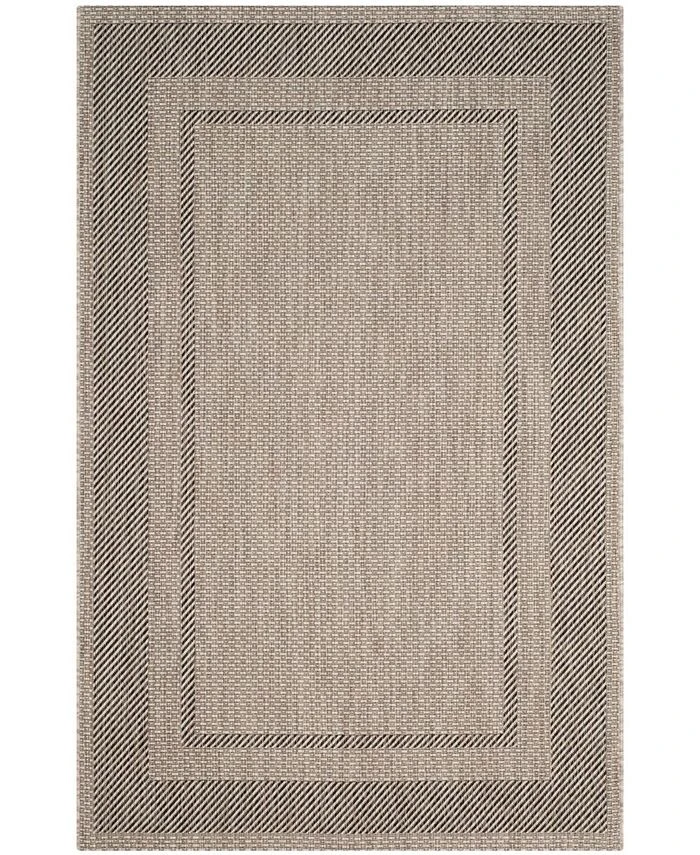 Safavieh Courtyard Beige And Black 6'7 X 6'7 Square Area Rug 3 Safavieh Courtyard Beige And Black 6'7 X 6'7 Square Area Rug