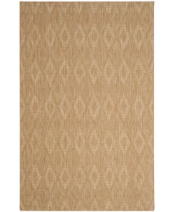 Safavieh Courtyard Natural 4' X 5'7 Area Rug