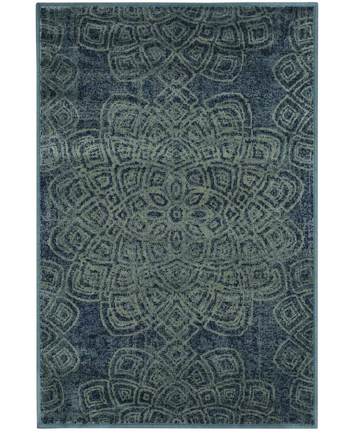 Safavieh Constellation Vintage Light Blue And Multi 2' X 3' Area Rug 3 Safavieh Constellation Vintage Light Blue And Multi 2' X 3' Area Rug
