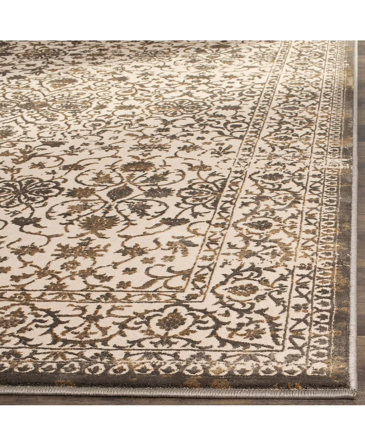 Safavieh Brilliance Cream And Bronze 5'1 X 7'6 Area Rug 7 Safavieh Brilliance Cream And Bronze 5'1 X 7'6 Area Rug - Image 5