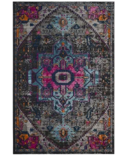 Safavieh Artisan Gray And Fuchsia 3' X 5' Area Rug -Chic Home Store 11989646 fpx