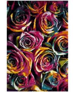 Safavieh Fiesta Fuchsia And Multi 3' X 5' Area Rug -Chic Home Store 11991009 fpx