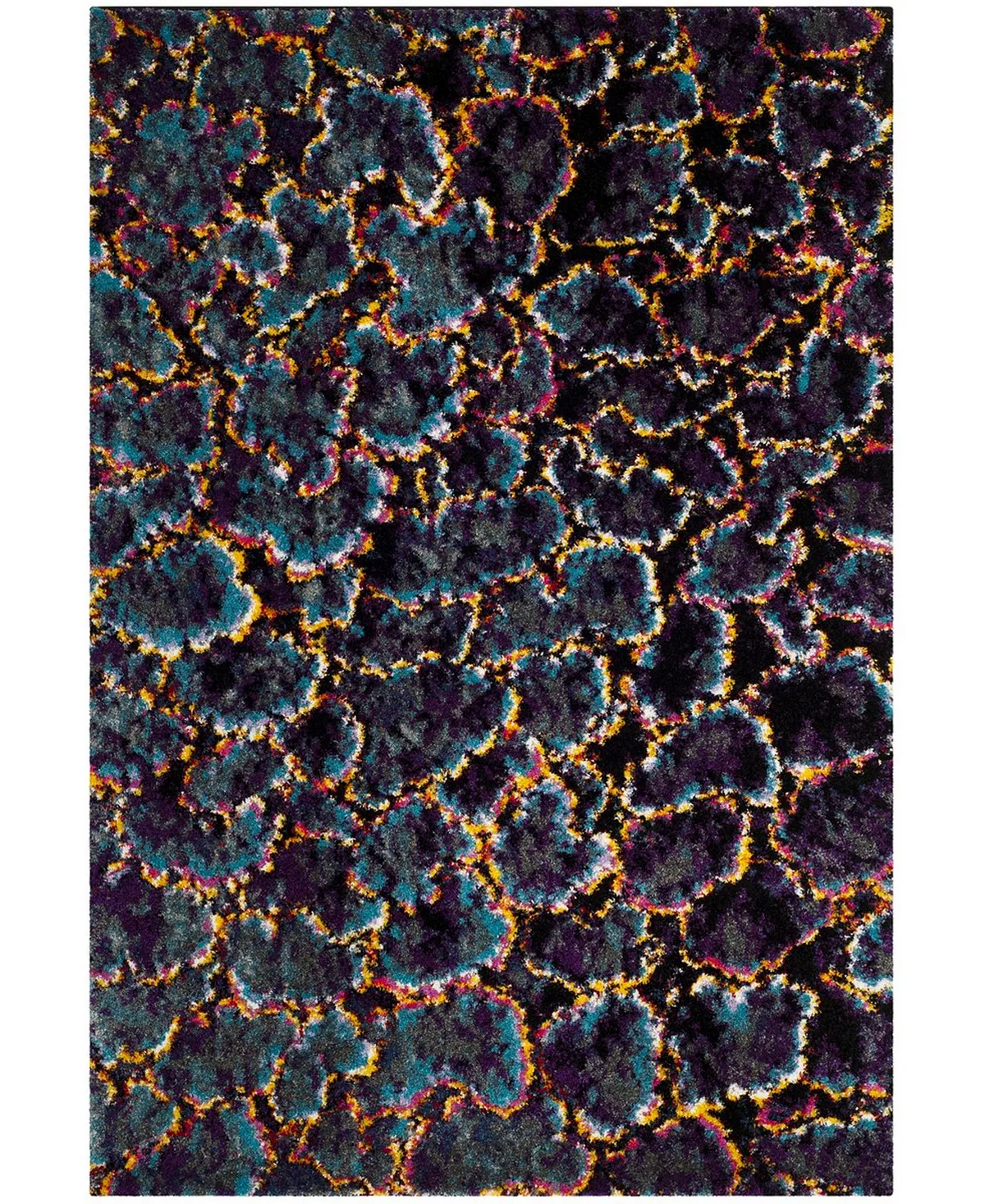 Safavieh Fiesta Turquoise And Multi 5'1 X 7'6 Area Rug 4 Safavieh Fiesta Turquoise And Multi 5'1 X 7'6 Area Rug - Image 2