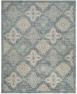 Safavieh Evoke Light Blue And Ivory 12' X 18' Area Rug 6 Safavieh Evoke Light Blue And Ivory 12' X 18' Area Rug -Chic Home Store 11991268 fpx