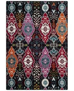Safavieh Cherokee Black And Red 5'1 X 7'6 Area Rug 13 Safavieh Cherokee Black And Red 5'1 X 7'6 Area Rug -Chic Home Store 11991618 fpx