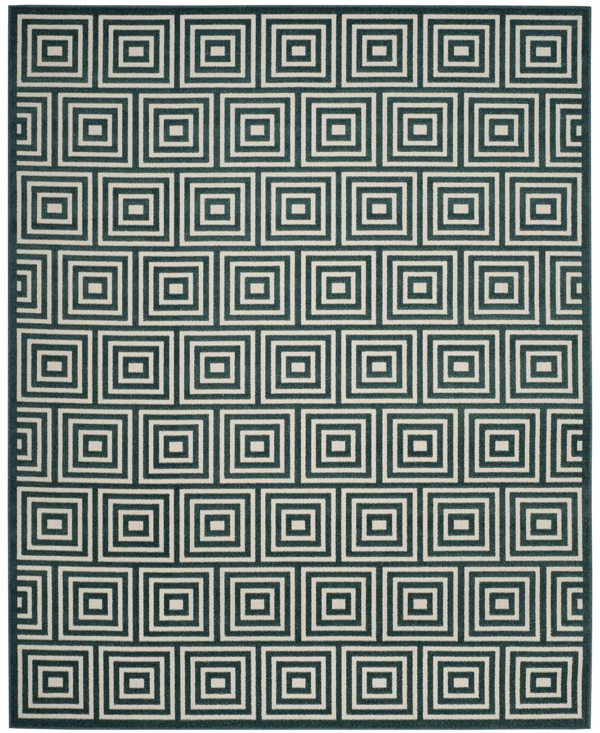 Safavieh Cottage Cream And Turquoise 8' X 11'2 Area Rug 3 Safavieh Cottage Cream And Turquoise 8' X 11'2 Area Rug