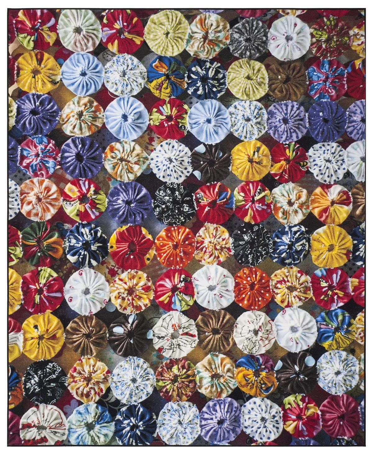 Safavieh Aztec Red And Multi 8' X 10' Area Rug 4 Safavieh Aztec Red And Multi 8' X 10' Area Rug - Image 2