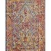Safavieh Crystal Light Blue And Orange 4' X 6' Area Rug 2 Safavieh Crystal Light Blue And Orange 4' X 6' Area Rug -Chic Home Store 11992950 fpx