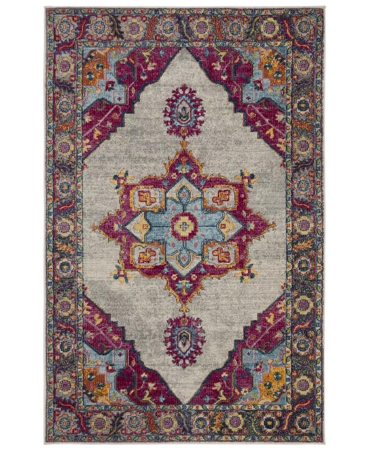 Safavieh Merlot 4' X 6' Area Rug 3 Safavieh Merlot 4' X 6' Area Rug