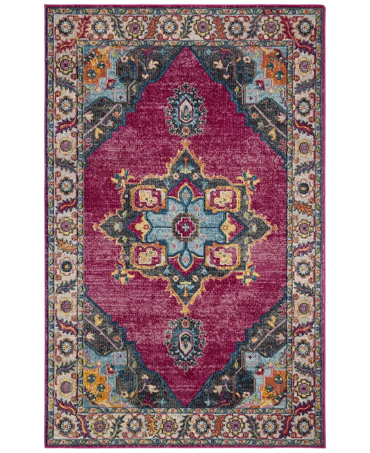 Safavieh Merlot 4' X 6' Area Rug 5 Safavieh Merlot 4' X 6' Area Rug - Image 3