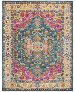 Safavieh Madison Blue And Multi 8' X 10' Area Rug