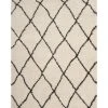 Safavieh Moroccan Fringe Shag Cream And Charcoal 10' X 14' Area Rug 2 Safavieh Moroccan Fringe Shag Cream And Charcoal 10' X 14' Area Rug -Chic Home Store 11998655 fpx
