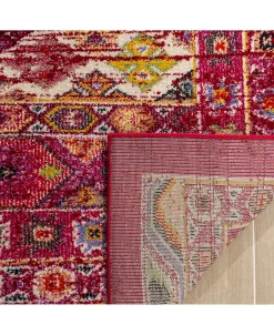 Safavieh Madison Fuchsia 4' X 6' Area Rug