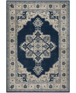 Safavieh Brentwood Navy And Creme 5'3 X 7'6 Area Rug -Chic Home Store 11999167 fpx