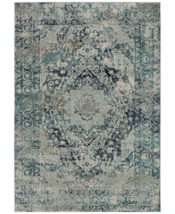 Safavieh Madison Ivory And Blue 6' X 9' Sisal Weave Area Rug 3 Safavieh Madison Ivory And Blue 6' X 9' Sisal Weave Area Rug
