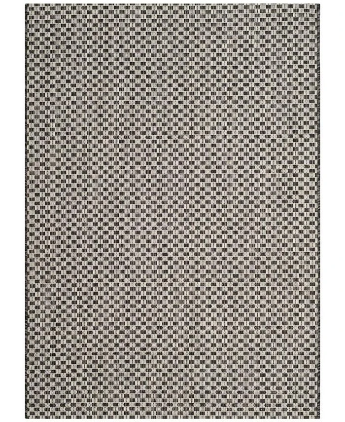 Safavieh Courtyard Black And Light Gray 5'3 X 5'3 Sisal Weave Square Area Rug 3 Safavieh Courtyard Black And Light Gray 5'3 X 5'3 Sisal Weave Square Area Rug