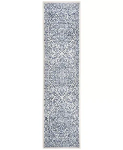 Safavieh Brentwood Navy And Light Gray 2' X 6' Runner Rug -Chic Home Store 12000430 fpx