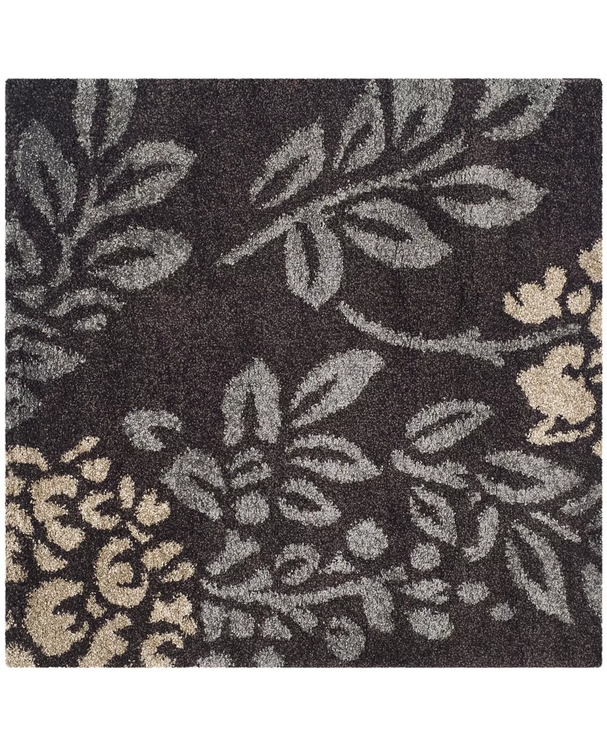 Safavieh G Dark Brown And Gray 6'7 X 6'7 Square Area Rug 4 Safavieh G Dark Brown And Gray 6'7 X 6'7 Square Area Rug - Image 2