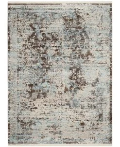 Safavieh Vintage Persian Brown And Light Blue 6' X 9' Area Rug