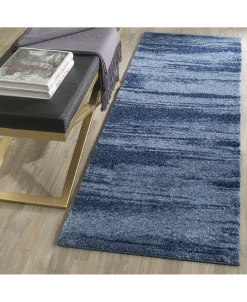 Safavieh Retro Light Blue And Blue 2'3 X 11' Runner Area Rug -Chic Home Store 12013479 fpx