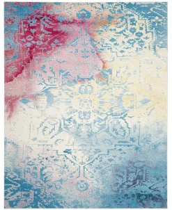 Safavieh Watercolor Light Blue And Light Yellow 8' X 10' Area Rug -Chic Home Store 12013795 fpx