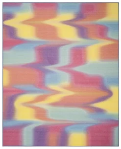 Safavieh Paint Brush Fuchsia And Yellow 8' X 10' Area Rug
