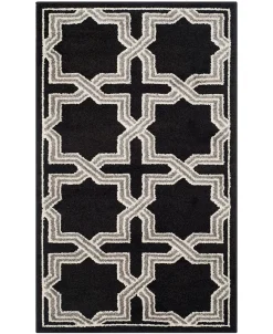 Safavieh Amherst Anthracite And Gray 3' X 5' Area Rug