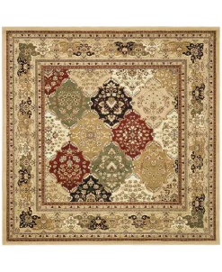 Safavieh Lyndhurst Multi And Black 8' X 8' Square Area Rug -Chic Home Store 12018775 fpx