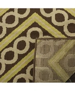 Safavieh Hampton Brown And Ivory 6'7 X 9'6 Area Rug -Chic Home Store 12018890 fpx