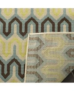 Safavieh Hampton Light Blue And Green 6'7 X 9'6 Area Rug -Chic Home Store 12018895 fpx