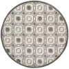 Safavieh Amherst Ivory And Gray 7' X 7' Round Area Rug -Chic Home Store 12019626 fpx