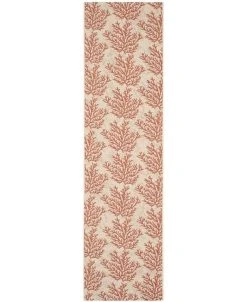 Safavieh Courtyard Beige And Terracotta 2'3 X 8' Sisal Weave Runner Area Rug