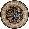 Safavieh Lyndhurst Black And Ivory 8' X 8' Round Area Rug -Chic Home Store 12022141 fpx