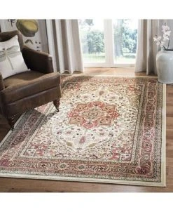 Safavieh Lyndhurst Ivory And Rust 12' X 18' Area Rug 8 Safavieh Lyndhurst Ivory And Rust 12' X 18' Area Rug -Chic Home Store 12022712 fpx