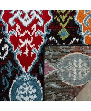 Safavieh Cherokee Black And Red 5'1 X 7'6 Area Rug 8 Safavieh Cherokee Black And Red 5'1 X 7'6 Area Rug - Image 6