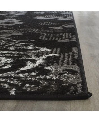 Safavieh Adirondack Black And Silver 2'6 X 8' Runner Area Rug 4 Safavieh Adirondack Black And Silver 2'6 X 8' Runner Area Rug - Image 2