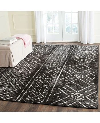Safavieh Adirondack Black And Silver 8' X 10' Area Rug 5 Safavieh Adirondack Black And Silver 8' X 10' Area Rug - Image 3