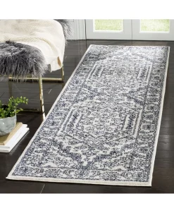 Safavieh Adirondack Ivory And Navy 2'6 X 8' Runner Area Rug -Chic Home Store 12023982 fpx