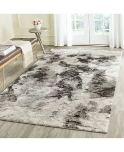 Safavieh Retro Cream And Gray 5' X 8' Area Rug 10 Safavieh Retro Cream And Gray 5' X 8' Area Rug -Chic Home Store 12024098 fpx
