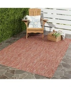 Safavieh Courtyard Red 5'3 X 7'7 Area Rug -Chic Home Store 12025100 fpx
