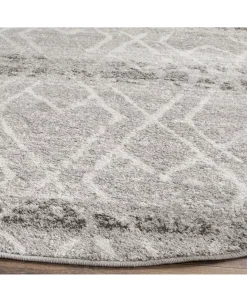 Safavieh Adirondack Silver And Ivory 6' X 6' Round Area Rug -Chic Home Store 12025156 fpx