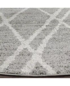 Safavieh Adirondack Ivory And Silver 6' X 6' Round Area Rug -Chic Home Store 12025179 fpx