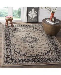 Safavieh Lyndhurst Cream And Anthracite 5'3 X 7'6 Area Rug -Chic Home Store 12025836 fpx