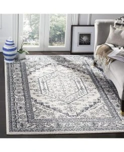 Safavieh Adirondack Ivory And Navy 5'1 X 7'6 Area Rug -Chic Home Store 12027530 fpx