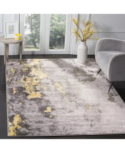 Safavieh Adirondack Gray And Yellow 5'1 X 7'6 Area Rug 10 Safavieh Adirondack Gray And Yellow 5'1 X 7'6 Area Rug -Chic Home Store 12027551 fpx